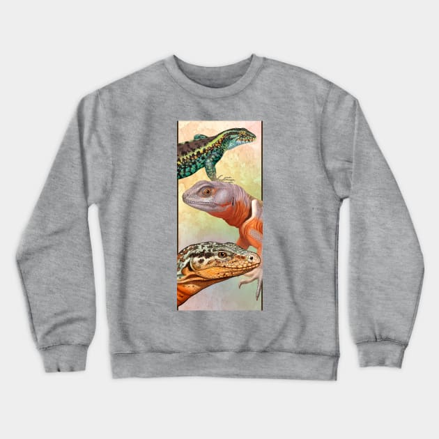 Lizards! Crewneck Sweatshirt by uialwen